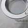Kitchen Sink Strainer Stainless Steel LASSHSWA Kitchen Sink Drain Strainer Sink Strainers for Kitchen Sinks with Large Wide Rim 45 Diameter 2 Pack