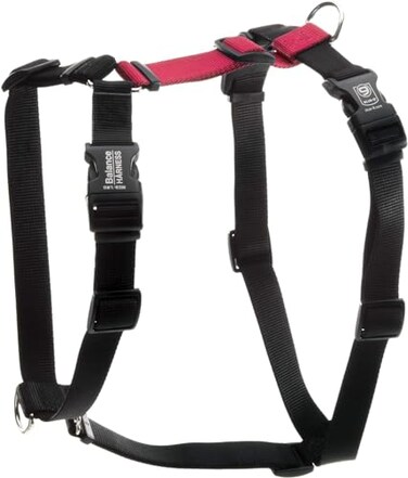 Blue9 BuckleNeck Balance Harness Fully Customizable Fit NoPull Harness Ideal for Dog Training and Obedience Made in The USA Red Small
