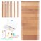 Knitting Needles Set  75 Pcs 15 Sizes Bamboo Double Pointed Knitting Needles Set  12 Pcs 12 Sizes Bamboo Round Crochet Hooks Set  Crochet Tool Set