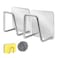 Adhesive Sponge Holders for Kitchen SinkStrong Rack Stand Rack Stand for Scratch ScrubSUS304 Stainless Steel Rust Proof WaterproofQuick Drying