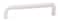Laurey 34742 Plastic Cabinet Hardware Pull 4 Inch White 25 Piece