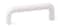 Laurey 34842 Plastic Cabinet Hardware Pull 3 Inch White 25 Piece