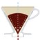 Hario V60 Plastic Coffee Dripper Size 02 Red