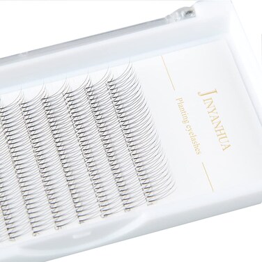 2d Volume Eyelash Extensions Premade Fans Eyelashes Short Stem 010mm Thickness CD Curl 814mm Super Soft Handmade Fans Lashes Extensions 2DC01011mm