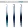Ommi Ergonomic Handle Crochet Hooks  Handcrafted 7 Crochet Hook  Knitting Needle Craft Yarn Weave  Best Gift Blue 45 mm