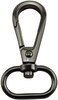 Longdex 12pcs Buckles 4pcs 08 Inside Diameter D Ring Buckle  4pcs 19x08 Swivel Eye Lobster Snap Clasp Hook  4pcs 1 Oval Diameter Triangle Buckle