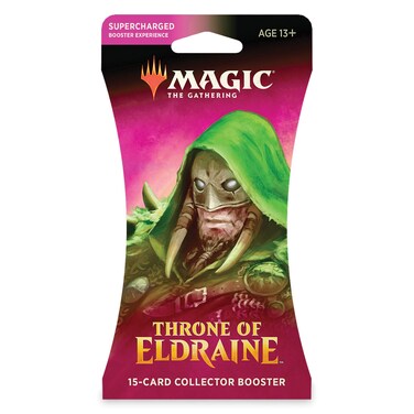 The Gathering Throne of Eldraine Collector Booster  15 Card Booster Pack  Special Collector Cards