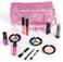 SmartEmily Girls Toys  Kids Vanity Set with Glitter Cosmetic Bag Perfect Play Kit for Girls and Teens