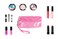 SmartEmily Girls Toys  Kids Vanity Set with Glitter Cosmetic Bag Perfect Play Kit for Girls and Teens