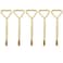 YOYO Interior Door Emergency Key Gold 5Piece Set Unlocks Kwikset Locksets