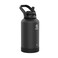 Takeya Actives 64 oz Vacuum Insulated Stainless Steel Water Bottle with Straw Lid Premium Quality Onyx