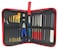 20 Pcs  HOPLEX Model Tools Kit 20 in 1 Adults Hobby Building Tools Set Basic Tools with Nippers Tweezers Needle Files Polishing Bars for Car Airplane Model Building Repairing and Fixing