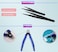 20 Pcs  HOPLEX Model Tools Kit 20 in 1 Adults Hobby Building Tools Set Basic Tools with Nippers Tweezers Needle Files Polishing Bars for Car Airplane Model Building Repairing and Fixing