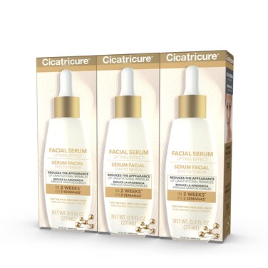 CICATRICURE  GOLD SERUM PACK OF 3