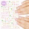 xo Fetti Summer Bachelorette Nail Stickers  920 Decals  Pink Bride Party Decorations Future Mrs Babe Bridesmaid Favors Fruit