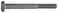 The Hillman Group 811590 Hot Dipped Galvanized Hex Bolt 38Inch x 4Inch 50Pack 4 inches No Color