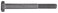 The Hillman Group 811590 Hot Dipped Galvanized Hex Bolt 38Inch x 4Inch 50Pack 4 inches No Color