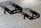 Wall Control Pegboard 2in x 2in CBracket Slotted Metal Pegboard Hook for Wall Control Pegboard and Slotted Tool Board  Black