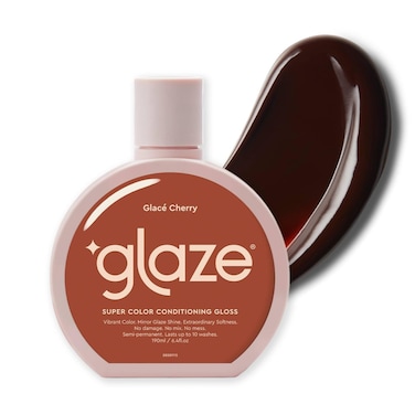 Glaze Conditioning Gloss  Tinted Moisturizer for Vibrant RedAuburn Hair  Boosts Color Repairs Damage  Adds Mirror Shine  Glace Cherry 64 oz