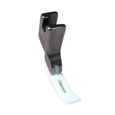 Cutex Narrow Zipper Foot with Teflon Bottom for Industrial Sewing Machine Compatible Part Number T363