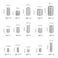 OURUIGE M25 M3 M4 M5 M6 M8 Hex Allen Head Socket Grub Screw 304 Stainless Steel Assortment Bolts Kit with Internal Hex Drive 306Pcs