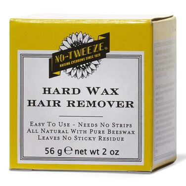 NoTweeze Classic Hard Wax Hair Remover  Easy To Use Needs No Strips 2 oz 1pack