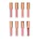 Manna Kadar Lip Euphoria by Manna Kadar Cosmetics 3in1 Lip Primer Lip Stain and Lip Gloss Mini Lip Gloss MuliColored 8 Pack Lip Gloss Set