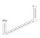 InstallerParts 1U Hinged Wall Mount Bracket for 1224 Port Patch Panel  19 inch Wide  Wall Mount Bracket for Data Network or Phone Terminations  Includes Mounting Screws