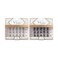 VLuxe Extended Collection DIY Eyelash Extension Demi Extended 3D Extended 2 PACK Featherlight Synthetic Reusable Artificial Eyelashes Multipack Lash Clusters