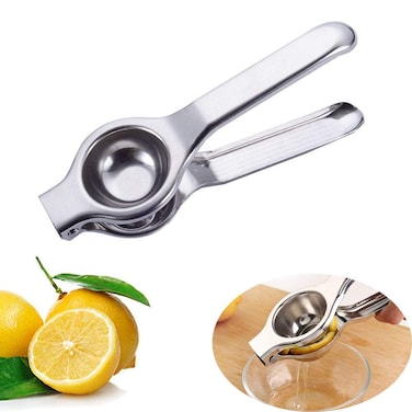Lemon SqueezerStainless Steel Manual SqueezerOrange JuicerCitrus JuicerPremium Quality Hand Juice Small Citrus Juicer for Home Juice Beverage Making