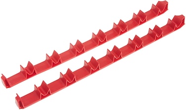 ERNST NoSlip LowProfile Screwdriver Rail Set 14 Tool Red 6040