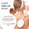 MainBasics Back Lotion Applicator  Long Handle Washable Ideal for Self and Elderly Use with Skin Cream Medicine Sunscreen Moisturizer Tanner