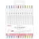 Zebra WYSS2212CPL Clickart WaterBased Pen PL12 Color Set