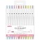 Zebra WYSS2212CPL Clickart WaterBased Pen PL12 Color Set