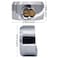 NUSET 2 X 5373KA 278 73mm Hockey Reinforced Hidden Shackle Lock Puck Trailer Padlock Solid Steel 278 All Keyed Same Polish Chrome 2 Piece Gray