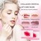 NIYET 30 pieces of Moisturizing Collagen Crystal Lip Mask  AntiAgeing  Anti Chapped Reduce lip Wrinkles Fade Lip Color Make Skin Smooth And Firm Collagen Lip Pieces Rose
