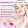NIYET 30 pieces of Moisturizing Collagen Crystal Lip Mask  AntiAgeing  Anti Chapped Reduce lip Wrinkles Fade Lip Color Make Skin Smooth And Firm Collagen Lip Pieces Rose
