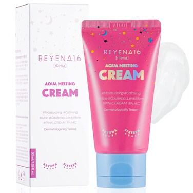 REYENA16 Aqua Melting Cream  Moisturizing Gel Face Cream with Aloe Extracts to Soothe Sensitive  Irritated Skin  pH Balancing Moisturizer  169 oz