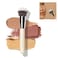 HALEYS Kabuki Makeup Brush VEGANCRUELTYFREE Sustainable Wood Vegan Bristles for Airbrushed Finish For Creams Liquids Powder Streakfree Perfect Blending Buffs Blurs Smooths with Control