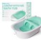 Frida Baby 4in1 GrowwithMe Baby Bathtub Baby Tub for Newborns to Toddler with Removable Bath Seat  Backrest for Bath Support in Tub