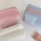 XPONNI Small Cosmetic Bag Cute Makeup Bag Y2k Accessories Aesthetic Make Up Bag Y2k Purse Cosmetic Bag for Purse white