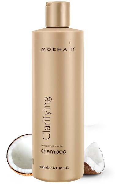 MOEHAIR Clarifying Shampoo  Deep Detox Shampoo  Cleanses Dirt Dust  Scalp Buildup  Adds Shine  Removes Residues  Improves Scalp Health  Paraben  sulfatefree shampoo 12 Fl Oz