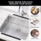 Roll Up Over The Sink Dish Drying Rack Kitchen Rolling Dish Drainer Foldable Sink Rack Mat Stainless Steel Wire for Kitchen Sink Counter 178x118