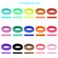 300PCS Kids Toddler Hair Ties for Girls  Cotton Baby Hair Ponytail Holders  Tiny Seamless Elastic Hair Bands Enough Soft and No Damage 15 Colors by Qarwayoc