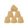 Aspen Creative 331136B Small Pleated Empire Shape Chandelier ClipOn Lamp Shade Gold 3 Top x 5 Bottom x 414 Slant 6 Pack