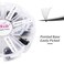 Premade Fans Eyelash Extensions Mixed Tray 1000 Premade Lash Fans 10D Premade Volume Eyelash Extensions Pointed Handmade Promade Loose Fans D Curl Thin Base 10D007D 1520mm