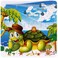 Wooden Jigsaw Puzzles for Kids Age 25 Year Old Animals Preschool Puzzles for Toddler Children Learning Educational Puzzle Toys Set of 4 Puzzles AOcean Puzzles