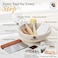 Superbaking Banneton Bread Proofing Basket Sourdough Bread Baking Supplies Round 9 Inch Sourdough Starter Kit Proofing Basket for Bread Baking Bread Making Supplies Tools Banneton Basket Gift Set