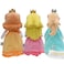 HUAWELL Sup Mari All Star Collection Princes Peach Plush Toy PrincessRosalina  Dasy Stuffed Plush 8 Princes Peach  PrincessRosalina  Dasy