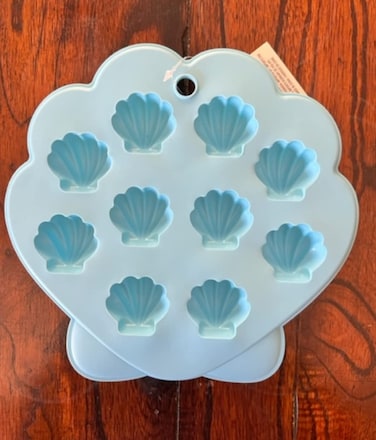 SEA SHELLS SILICONE CHOCOLATE CANDY MOLD ICE TRAY